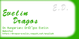 evelin dragos business card